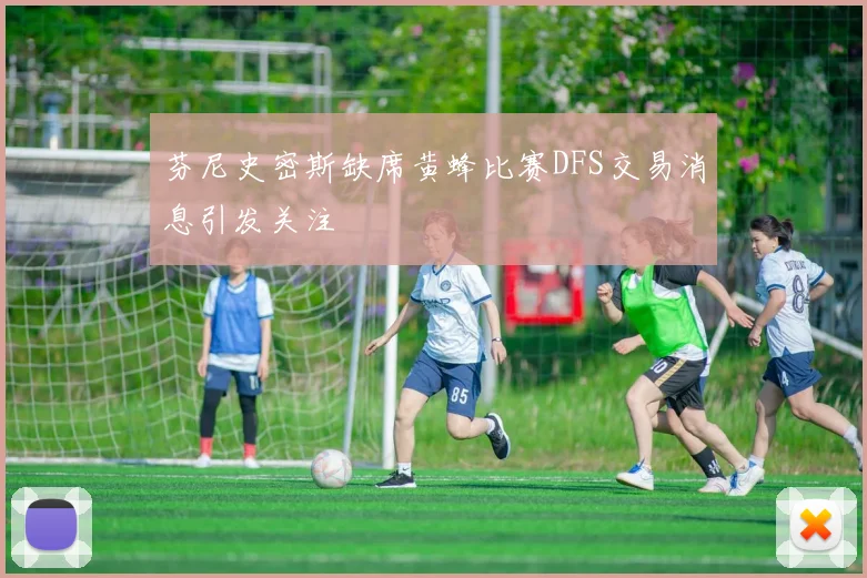 芬尼史密斯缺席黄蜂比赛DFS交易消息引发关注